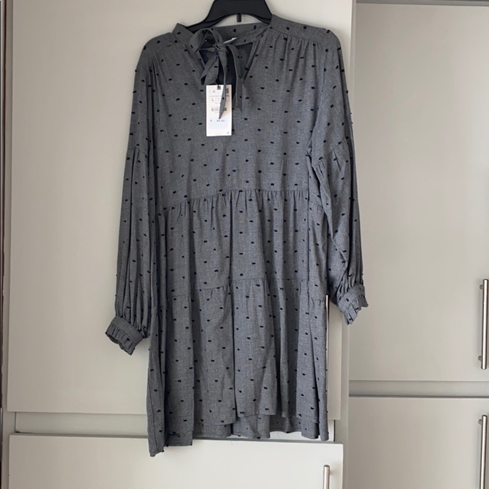 Gray / Grey Zara Dress